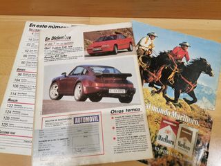 Revistas Automóvil 1990, números 144 y 154