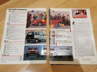 Revistas Automóvil 1990, números 144 y 154