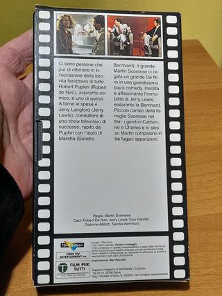 VIDEOCASSETTA VHS FILM RE PER UNA NOTTE