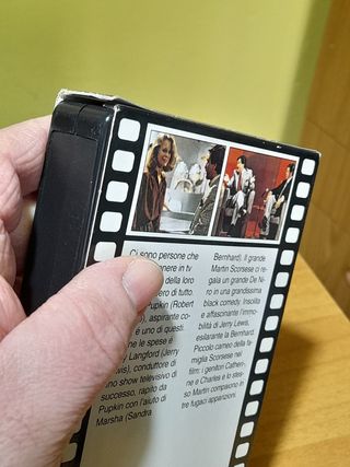 VIDEOCASSETTA VHS FILM RE PER UNA NOTTE