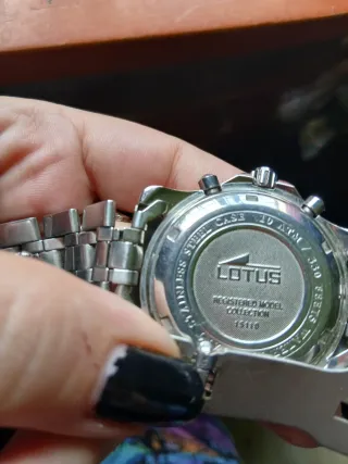 Reloj Lotus hombre Cronógrafo.
