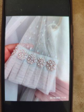 VESTIDO COMUNIÓN NIÑA 
