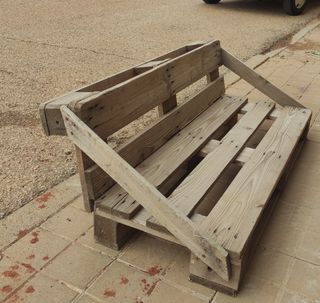Sillón de palet