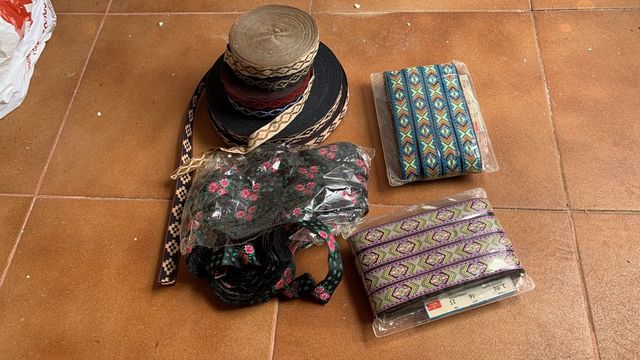 Rollos de cintas  etnicas 