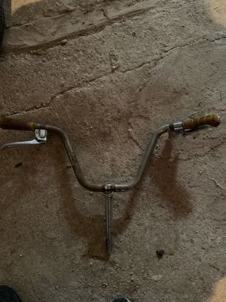 Manillar bicicleta antiguo