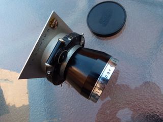 Cámara de 9x12 (4x5) Sinar con objetivo y accs.