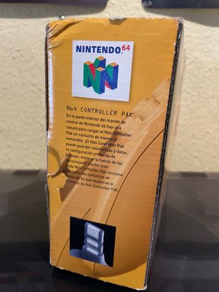 Mando Nintendo 64 Amarillo Edicion Española