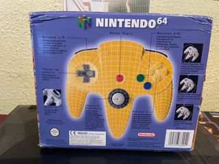 Mando Nintendo 64 Amarillo Edicion Española