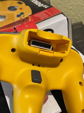 Mando Nintendo 64 Amarillo Edicion Española