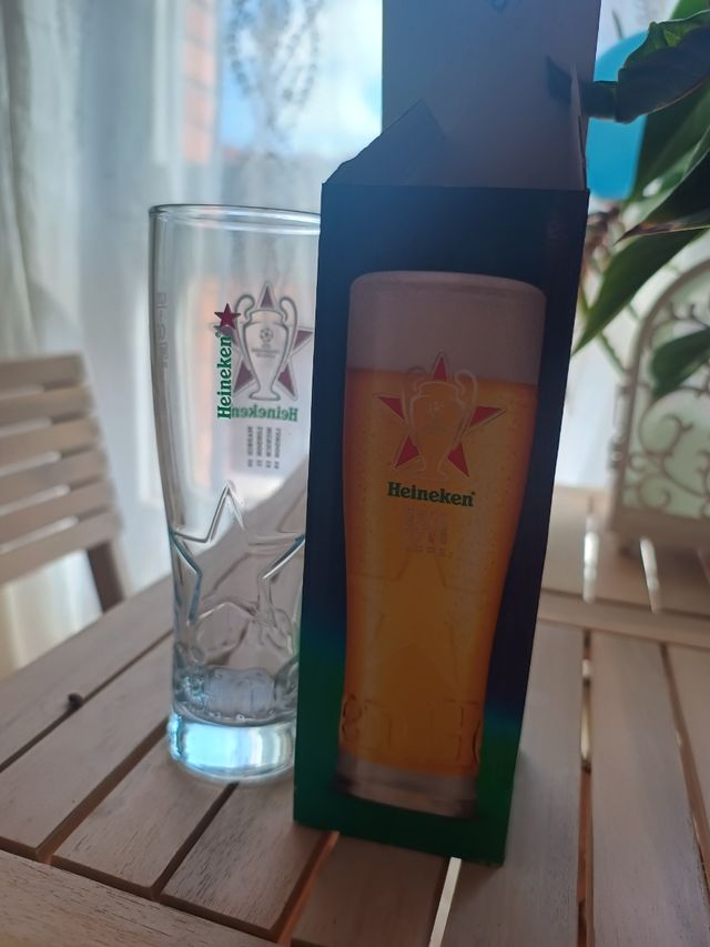 Vaso cerveza Heineken