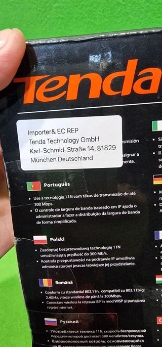 Tenda N301 - Router Inalámbrico N300 NUEVO