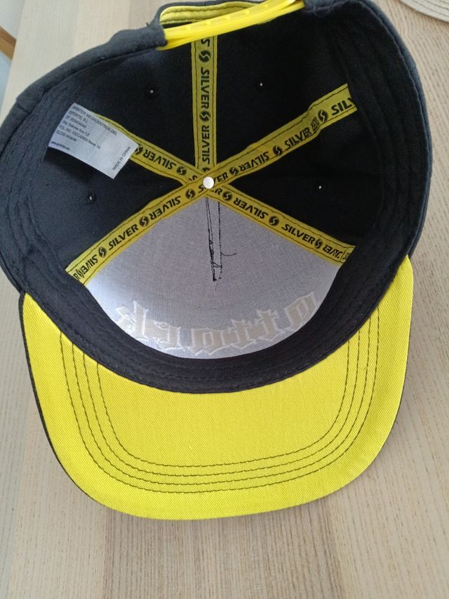 Gorra silver negra