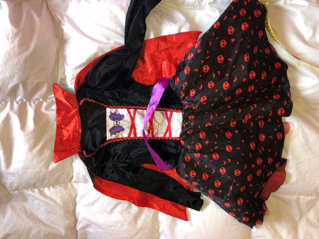 Disfraz Vampiresa Niña T3/4