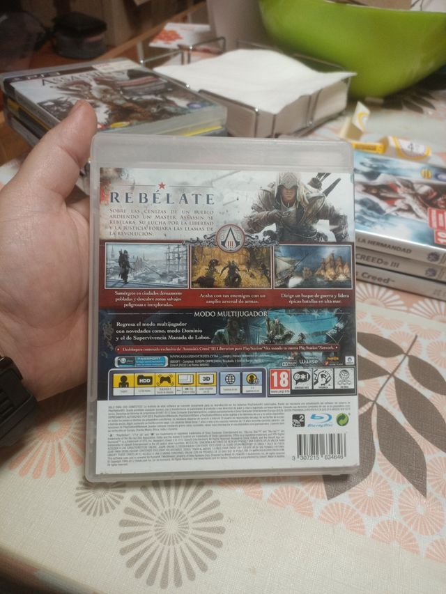 Assassins creed 3 ps4
