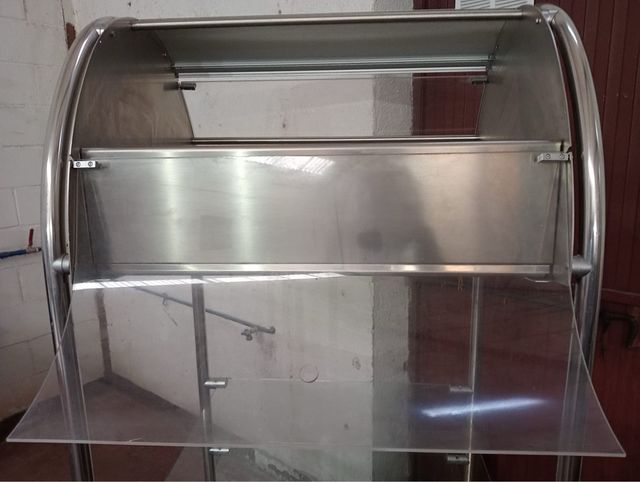 Expositor de Panaderia Avero inoxidable 
