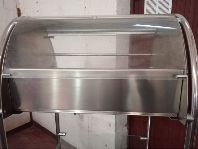 Expositor de Panaderia Avero inoxidable 
