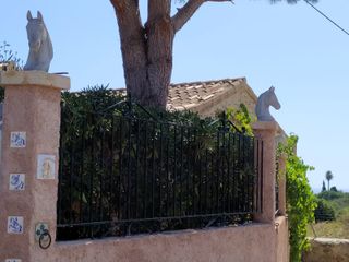 Decoracion cabezas de caballo exteriores