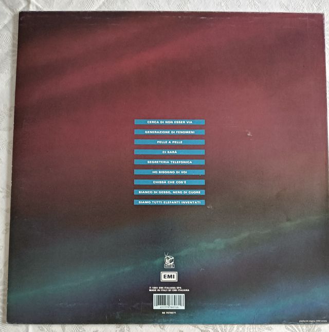 Stadio:siamo tutti elefanti inventati 1991 vinile