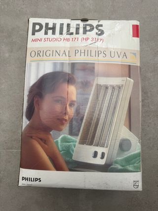 Solarium uva philips mini studio hb171 de segunda mano por 10 EUR