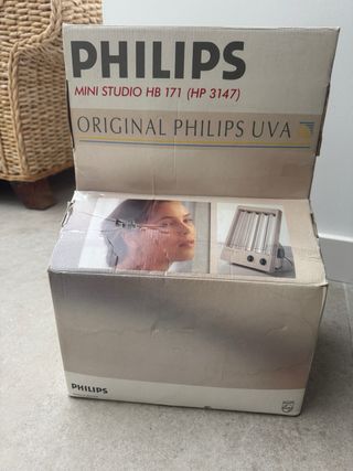 Solarium uva philips mini studio hb171 de segunda mano por 10 EUR