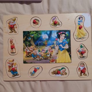 Lote puzles de madera bebé