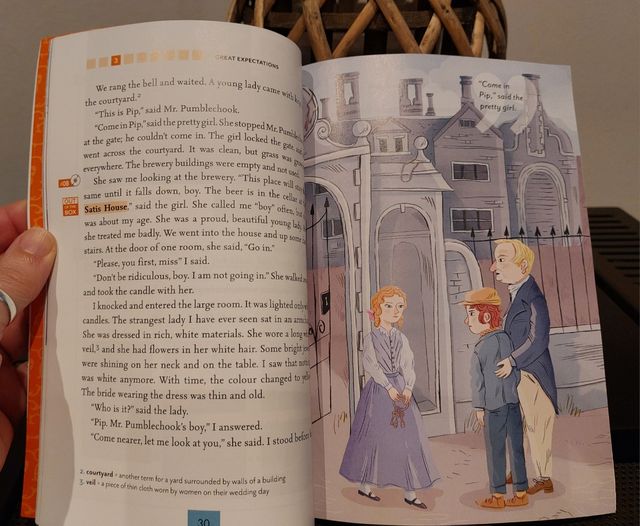 Libro e CD "Great Expectations"