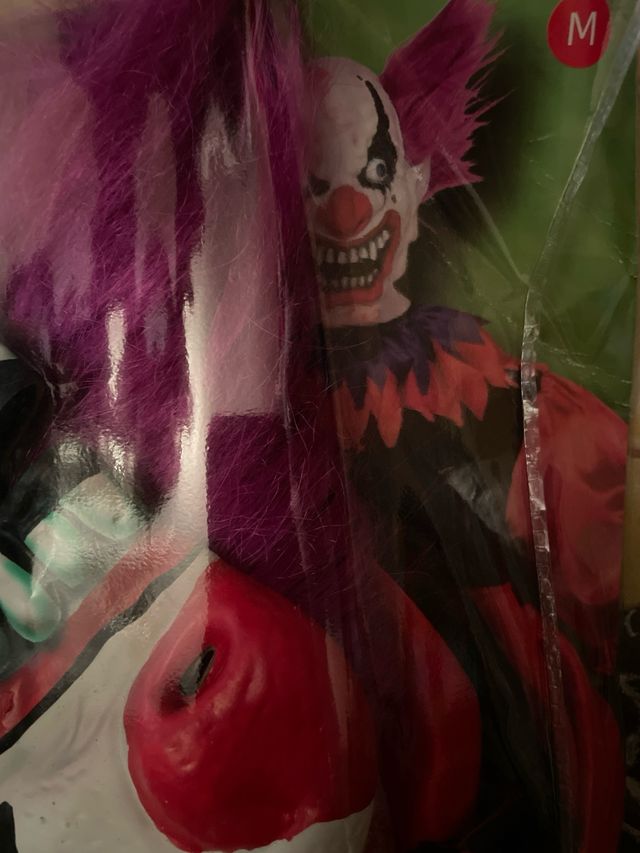 Disfraz payaso halloween