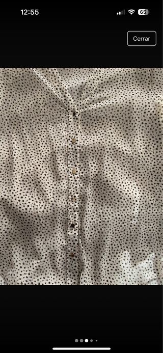 Camisa lunares Zara