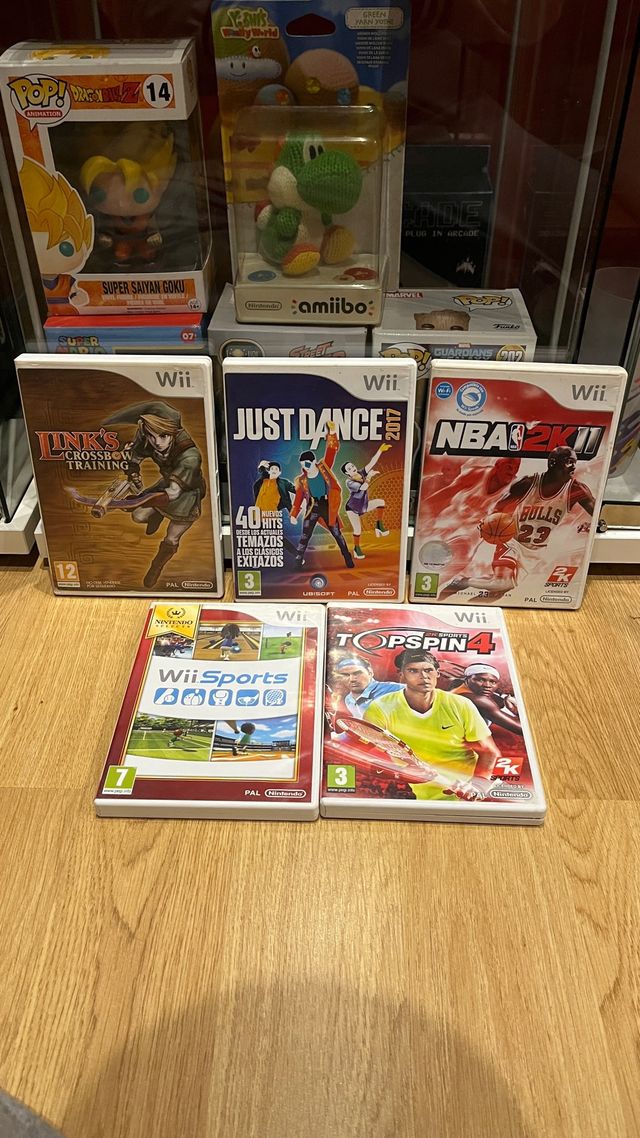 5 juegos wii