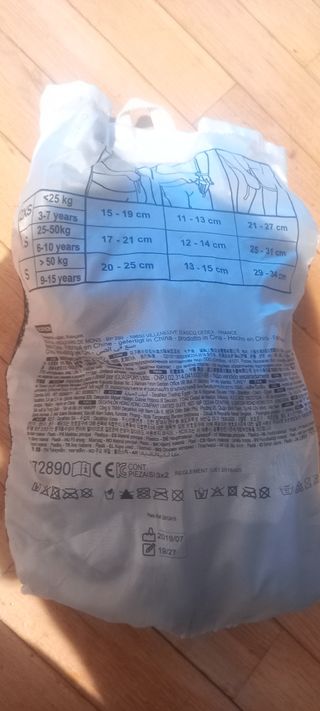 Protecciónes. Oxelo.