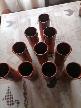 Vasos de barro