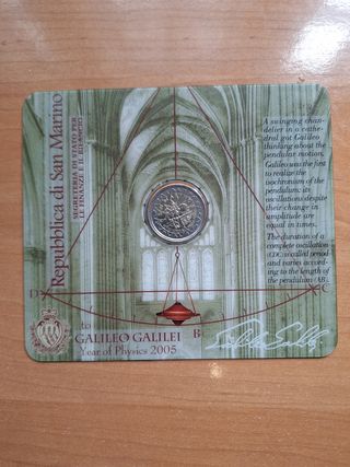 San Marino 2005. 2 euros conmemorativos 