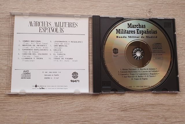CD MÚSICA MILITAR