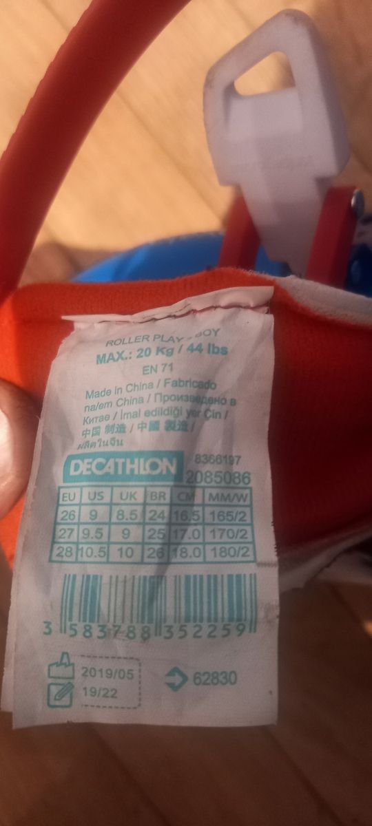 Patines infantiles en línea. Oxelo.