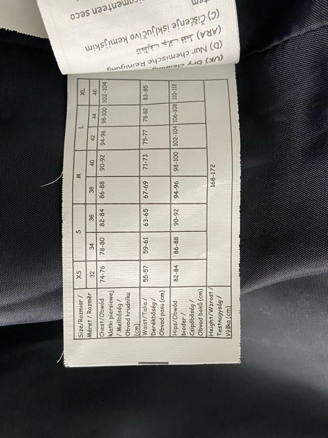 Americana Azul Marino Talla 36 / S