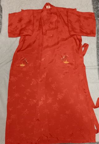 Disfraz china kimono con paraguas talla S