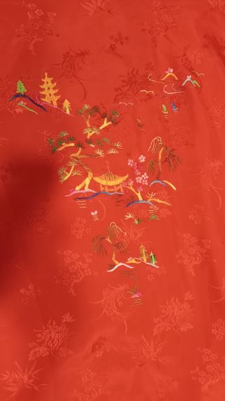 Disfraz china kimono con paraguas talla S