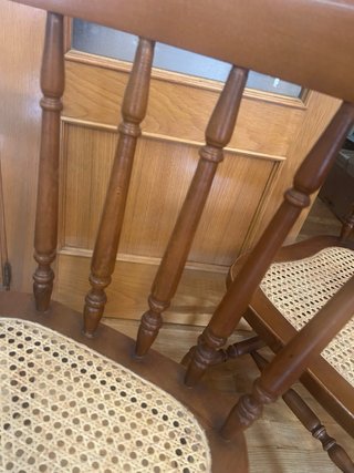 Sillas antigua madera