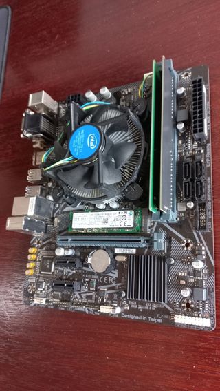 PLACA BASE - PROCESADOR - MEMORIA - DISCO M2