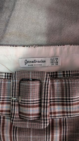 Falda pantalón Stradivarius 