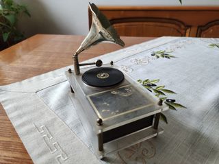 Carillon grammofono portagioie