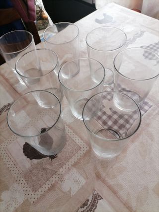 Vasos de sidra