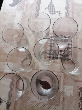 Vasos de sidra
