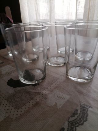 Vasos de sidra