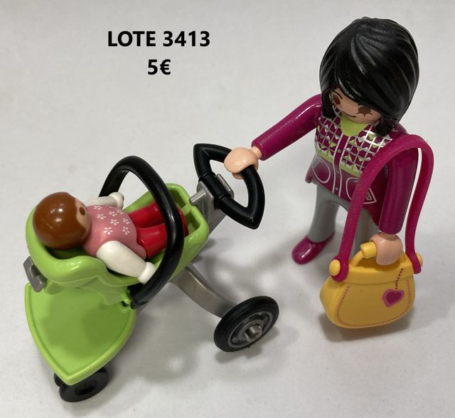 Lote 3413 3568 Y 4750 Playmobil familia