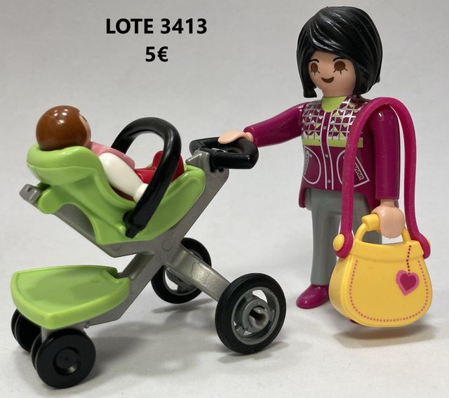 Lote 3413 3568 Y 4750 Playmobil familia