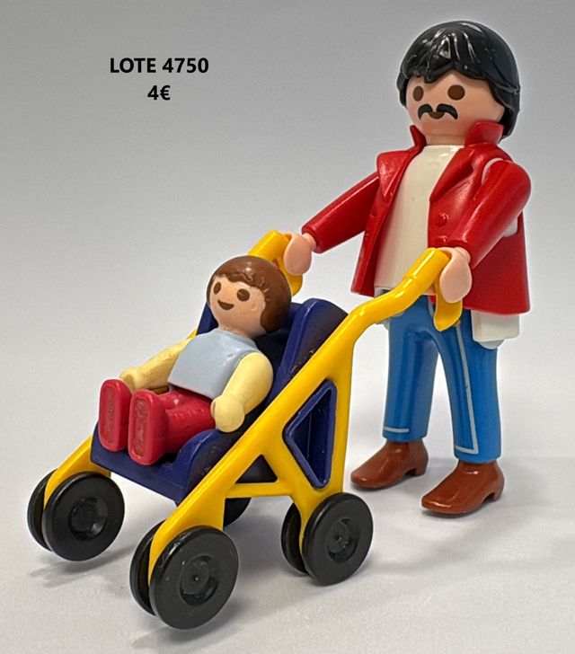 Lote 3413 3568 Y 4750 Playmobil familia
