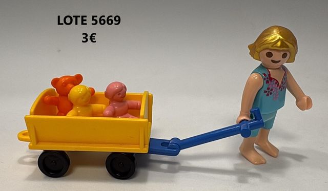 Lote 2503 3568 4103 5669 y 5991 Playmobil familia