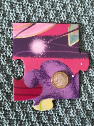 Puzzle unicornio con libro