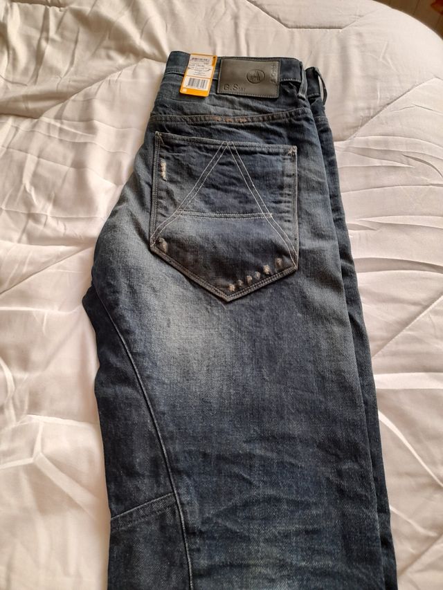 Pantalón G-Star A Crotch 3D Loose Tapere